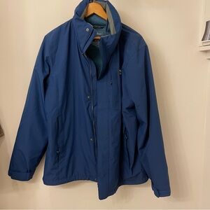 Men's L.L.Bean Sweater Fleece 3-in-1 Jacket, Royal Blue, L